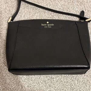 Kate Spade Black Leather Crossbody Bag